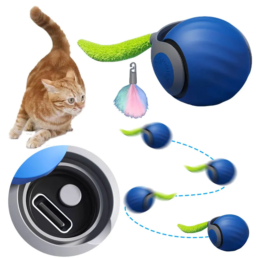 The Intelli-Pounce™ Smart Cat Ball
