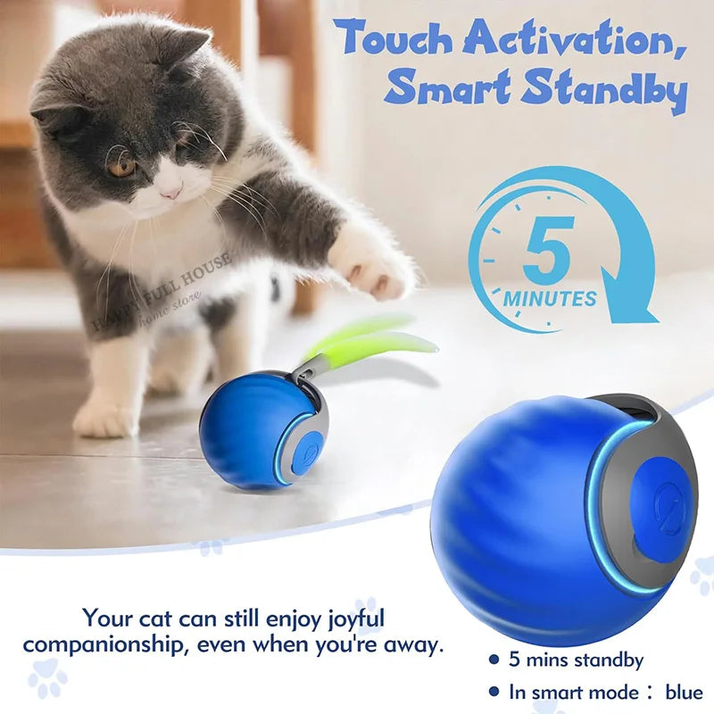 The Intelli-Pounce™ Smart Cat Ball